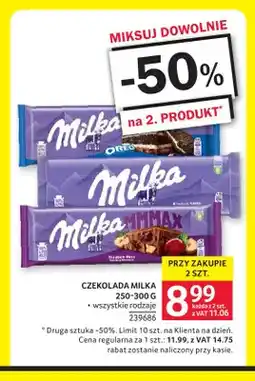 Selgros Czekolada Milka oferta