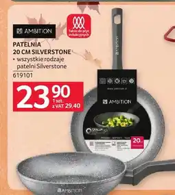 Selgros Patelnia 20 cm Silverstone Ambition oferta