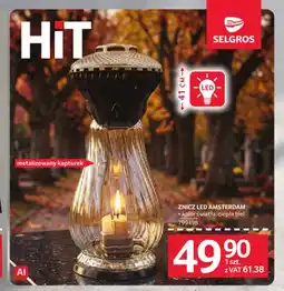 Selgros Znicz LED Amsterdam 41 cm oferta