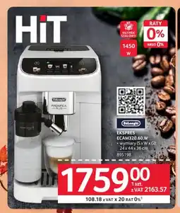 Selgros Ekspres ECAM320,60.W DeLonghi oferta