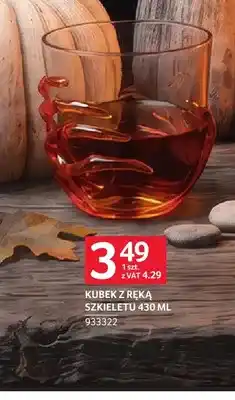 Selgros Kubek z ręką szkieletu oferta