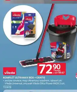 Selgros Komplet Ultramax Box + gratis Vileda oferta