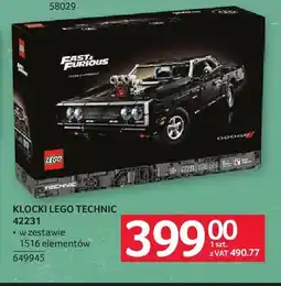 Selgros Klocki LEGO Technic 42231 oferta