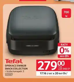 Selgros Opiekacz SW862B Snack Collection Tefal oferta
