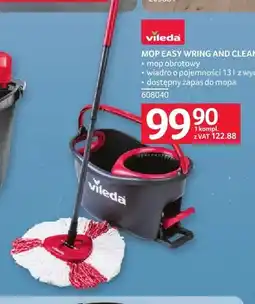 Selgros Mop Easy Wring and Clean Turbo Vileda oferta