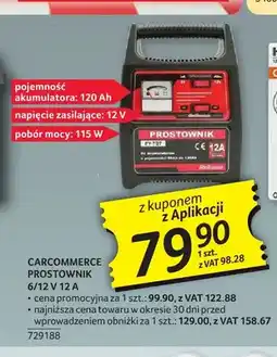 Selgros Prostownik Carcommerce oferta