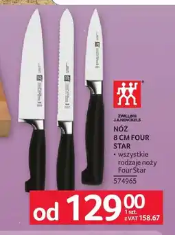 Selgros Nóż 8 cm Four Star Zwilling oferta