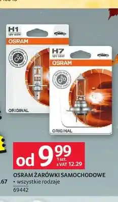 Selgros Żarówki samochodowe Osram oferta