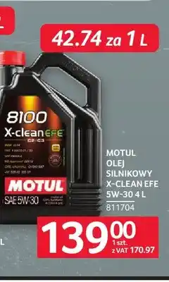 Selgros Olej silnikowy X-Clean Efe 5W-30 Motul oferta