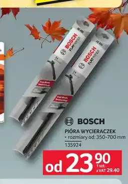 Selgros Pióra wycieraczek Bosch oferta