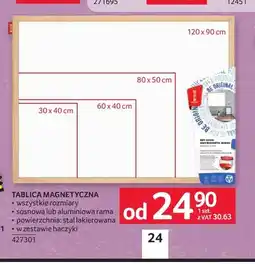 Selgros Tablica magnetyczna oferta