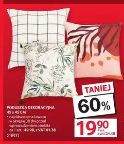 Selgros Poduszka dekoracyjna 45x45 cm oferta