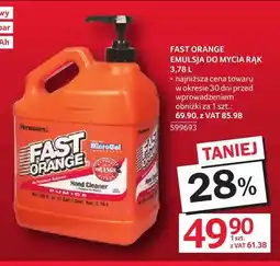 Selgros Emulsja do mycia rąk Fast Orange oferta