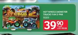 Selgros Hot Wheels Monster Trucks 1:64 2-pak oferta