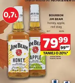 Delfin Bourbon Jim Beam apple oferta