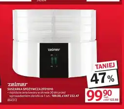Selgros Suszarka spożywcza ZFD1010 Zelmer oferta