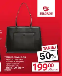 Selgros Torebka Calvin Klein oferta
