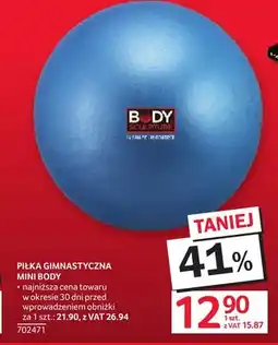 Selgros Piłka gimnastyczna mini Body Sculpture oferta