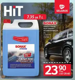 Selgros Płyn zimowy do spryskiwaczy Sonax Xtreme oferta