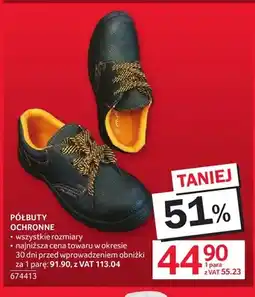 Selgros Półbuty ochronne oferta