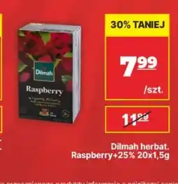 API MARKET Herbata Raspberry Dilmah oferta
