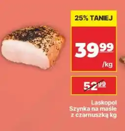 API MARKET Szynka na maśle z czarnuszką Laskopol oferta