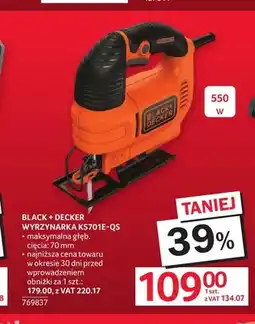 Selgros Wyrzynarka KS701E-QS Black + Decker oferta