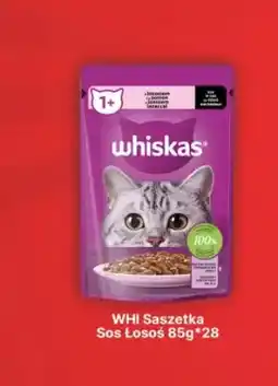 API MARKET Karma dla kota Whiskas saszetka sos łosoś oferta