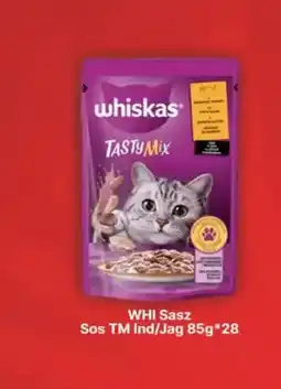 API MARKET Karma dla kota Whiskas saszetka sos Tasty Mix indyk jagnięcina oferta