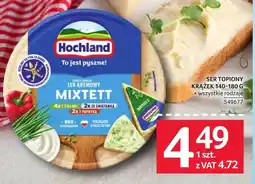 Selgros Ser topiony Hochland oferta