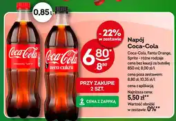 Żabka Napój gazowany Coca-Cola oferta
