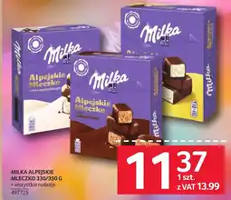 Selgros Mleczko alpejskie Milka oferta