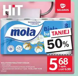 Selgros Papier toaletowy Mola oferta