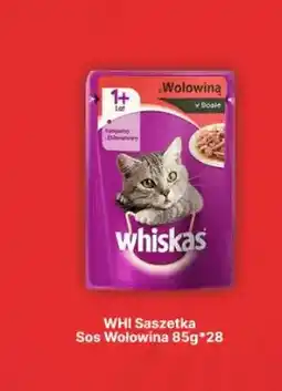 API MARKET Karma dla kota Whiskas saszetka sos wołowina oferta