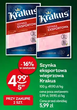 Żabka Szynka Krakus oferta