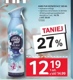Selgros Odświeżacz Ambi Pur oferta