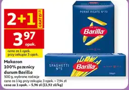 Auchan Makaron Barilla oferta