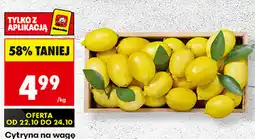 Biedronka Cytryna na wagę oferta