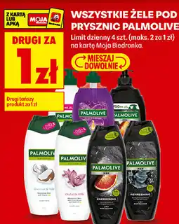 Biedronka Wszystkie żele pod prysznic Palmolive oferta