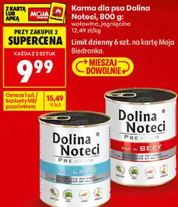 Biedronka Karma dla psa Dolina Noteci oferta