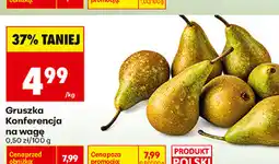 Biedronka Gruszka Konferencja na wagę oferta