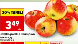 Biedronka Jabłko polskie Szampion na wagę oferta
