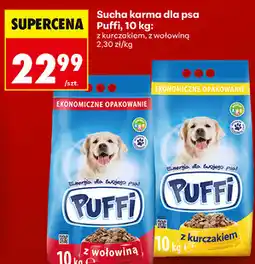 Biedronka Sucha karma dla psa Puffi oferta