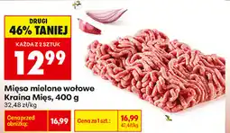 Biedronka Mięso mielone wołowe Kraina Mięs oferta