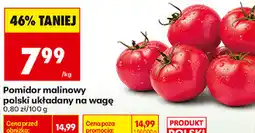 Biedronka Pomidor malinowy polski układany na wagę oferta