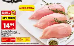 Biedronka Świeży filet z piersi kurczaka Kraina Mięs, Mega Paka oferta