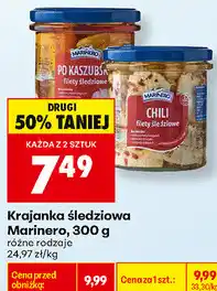 Biedronka Krajanka śledziowa Marinero oferta