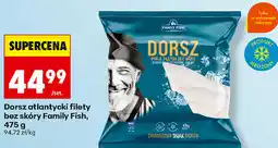 Biedronka Dorsz atlantycki filety bez skóry Family Fish oferta