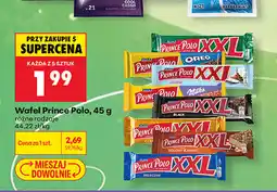 Biedronka Wafel Prince Polo, 45 g, różne rodzaje oferta