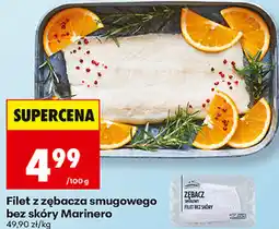 Biedronka Filet z zębacza smugowego bez skóry Marinero oferta